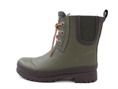 Bisgaard winter rubber boot green with wool lining